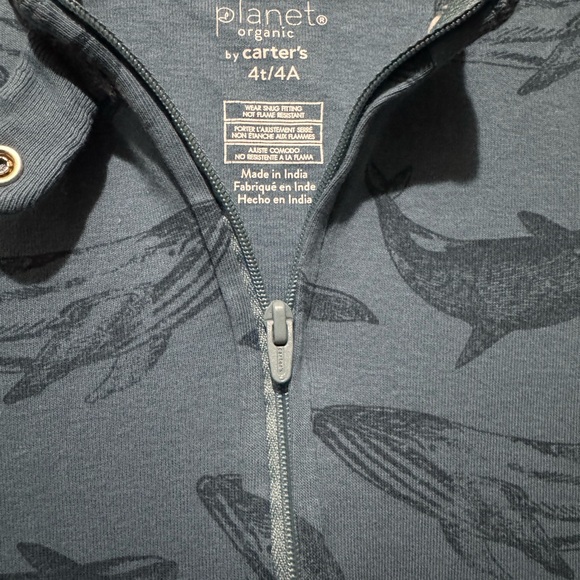 Set of 4 Kids' Patterned footless bodysuits. - Picture 9 of 9